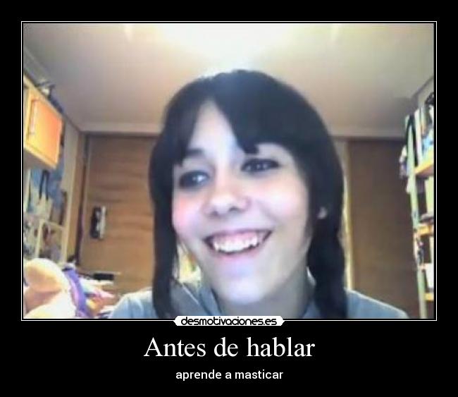 Antes de hablar - 