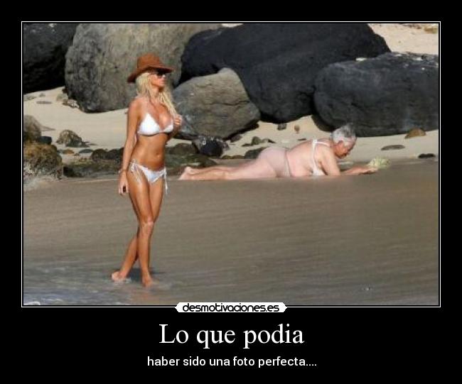 Lo que podia - haber sido una foto perfecta....