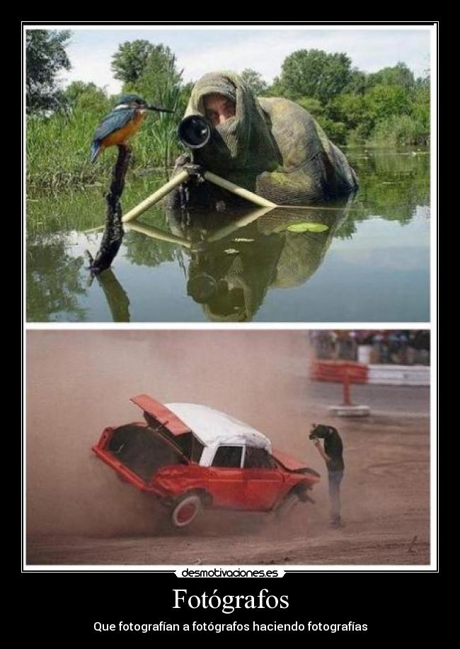 carteles fotografos desmotivaciones