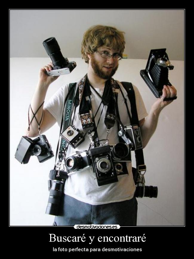 Buscaré y encontraré -