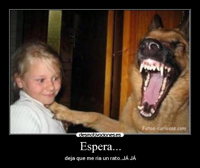 Espera... -