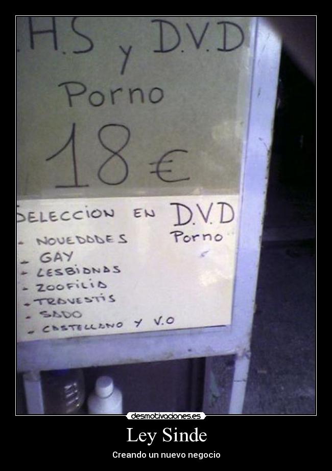 Ley Sinde - Creando un nuevo negocio