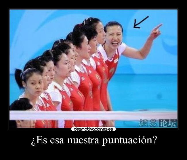 ¿Es esa nuestra puntuación? - 