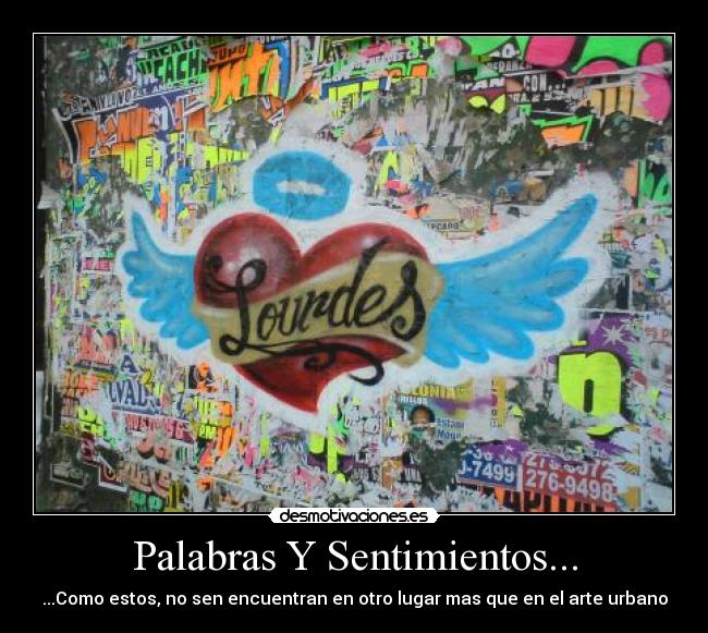 Palabras Y Sentimientos... - 