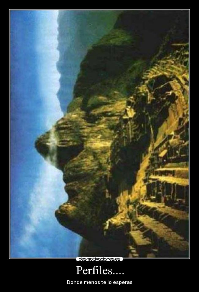 Perfiles.... - Donde menos te lo esperas