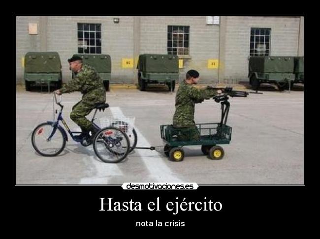 Hasta el ejército -