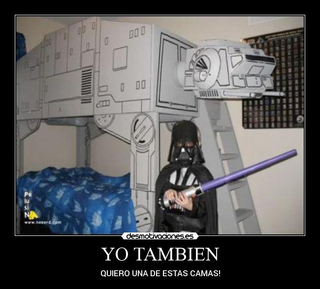 YO TAMBIEN - QUIERO UNA DE ESTAS CAMAS!