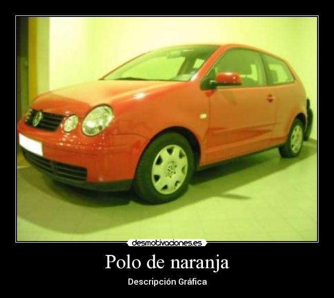 Polo de naranja -
