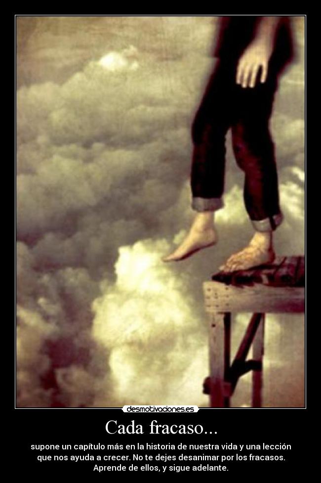 Cada fracaso... - 