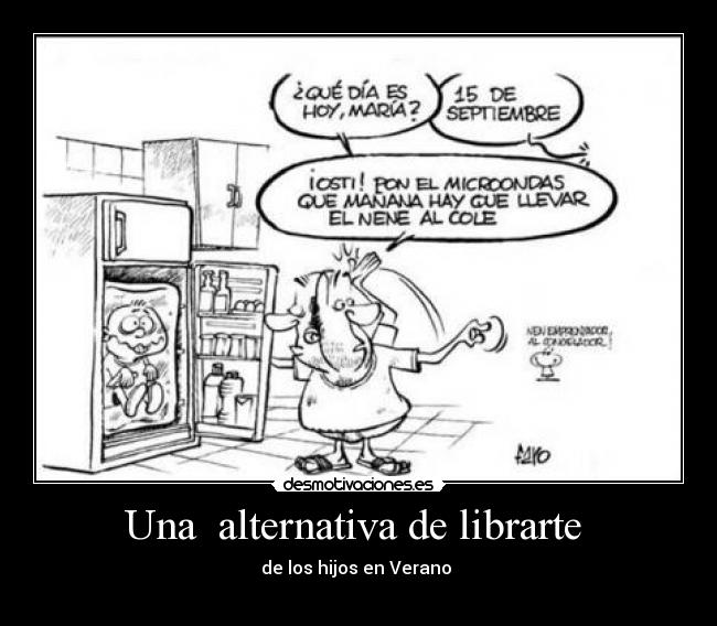 Una  alternativa de librarte  - 