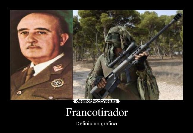 Francotirador - Definición gráfica