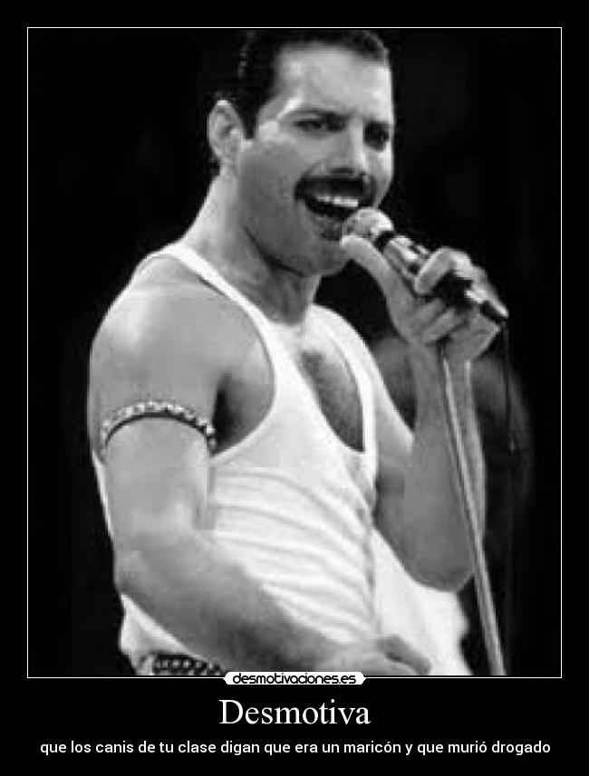 Desmotiva - que los canis de tu clase digan que era un maricón y que murió drogado