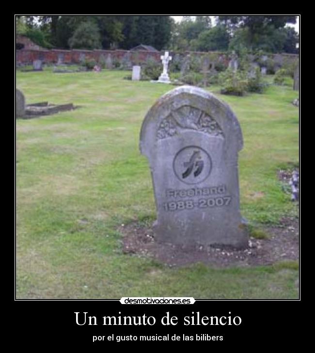 Un minuto de silencio - por el gusto musical de las bilibers