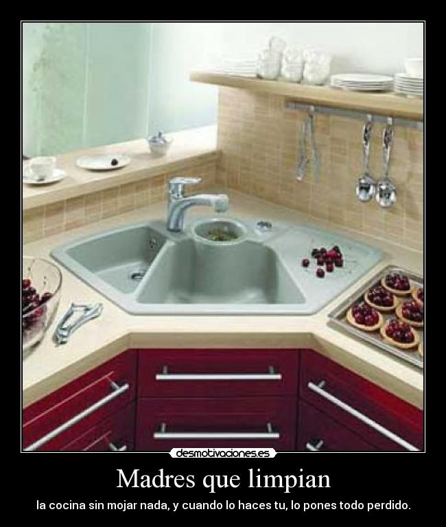 carteles madres que limpian desmotivaciones