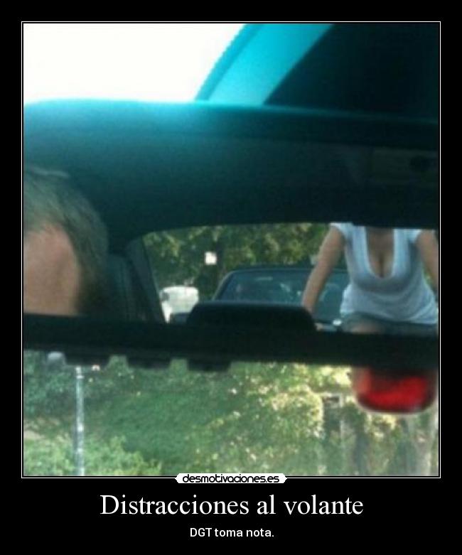 Distracciones al volante -