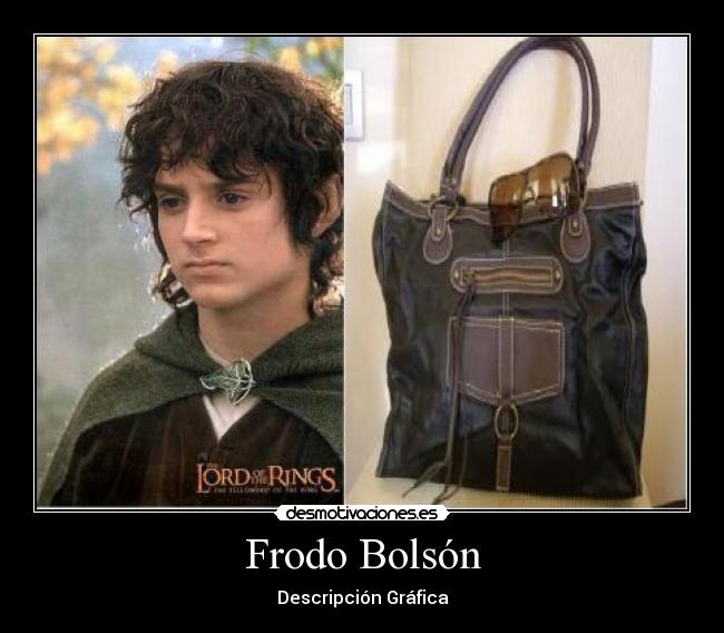 Frodo Bolsón - Descripción Gráfica