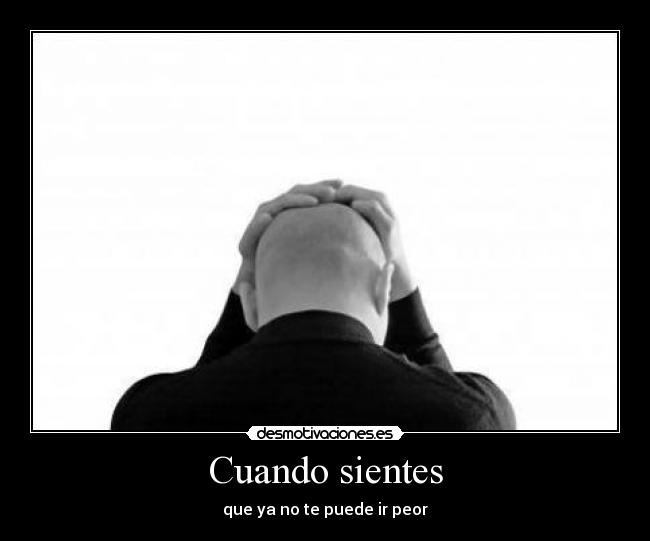 Cuando sientes -