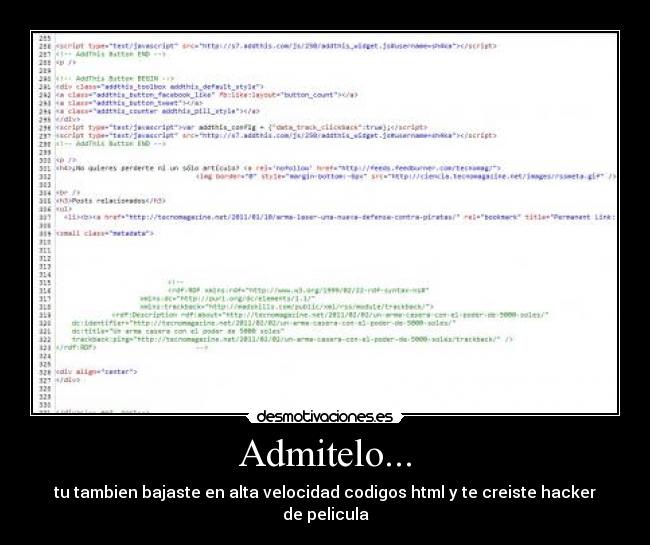 carteles hacker desmotivaciones