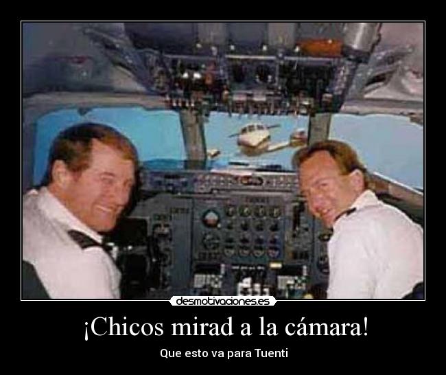 ¡Chicos mirad a la cámara! - 