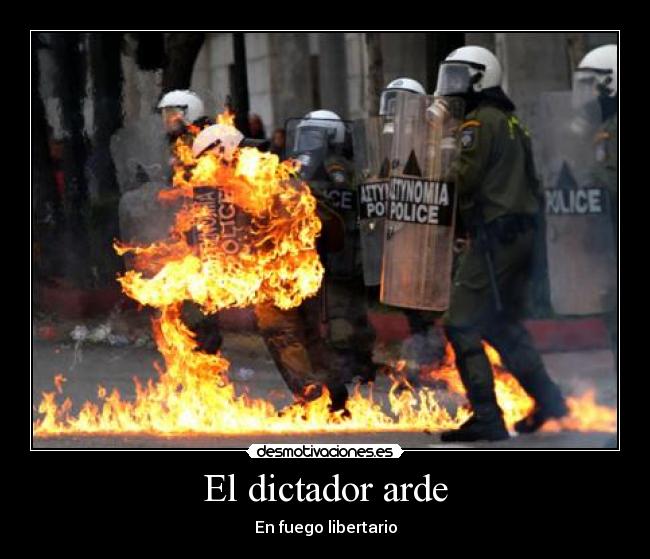 El dictador arde - 