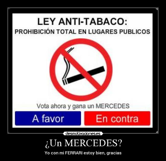 ¿Un MERCEDES? -