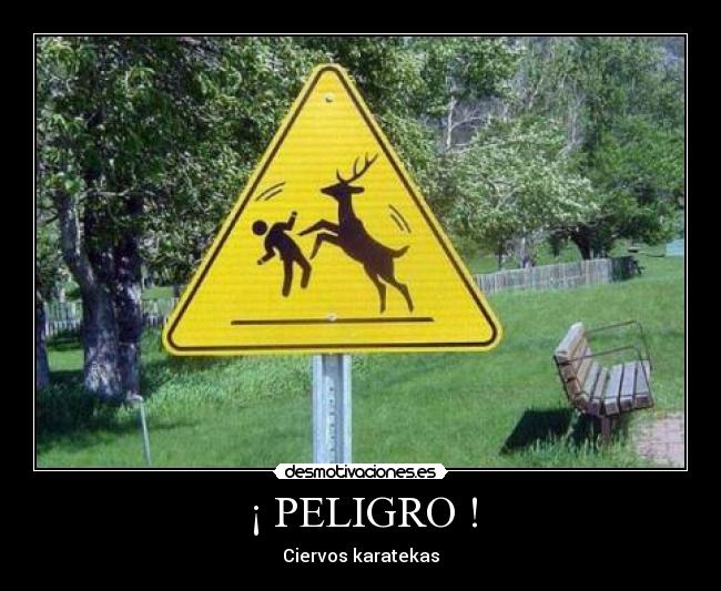 ¡ PELIGRO ! -