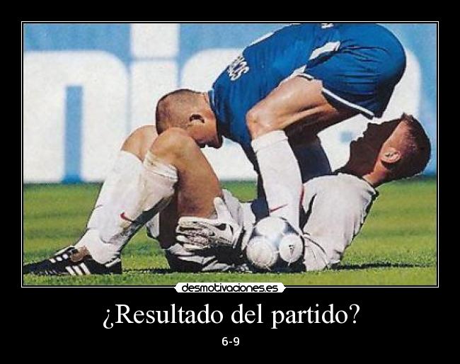 ¿Resultado del partido? - 