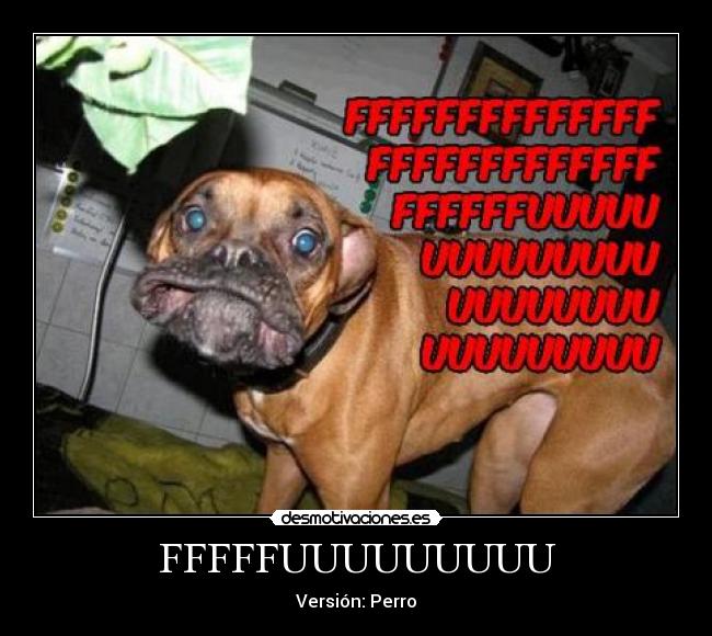 FFFFFUUUUUUUUU - Versión: Perro