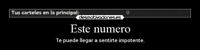 Este numero -