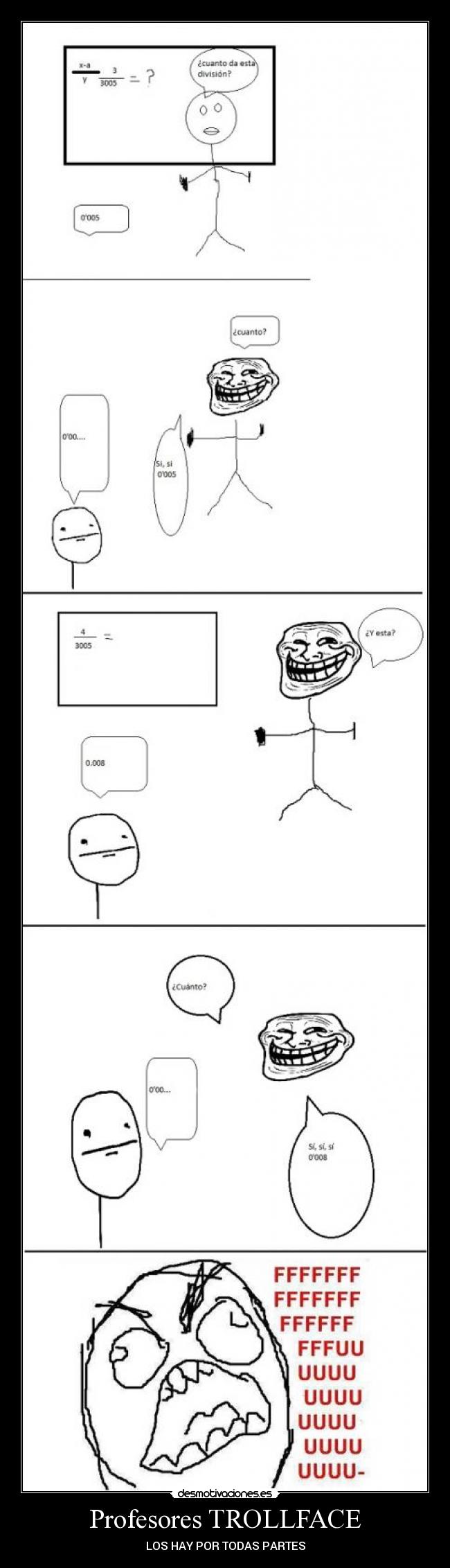 Profesores TROLLFACE - LOS HAY POR TODAS PARTES