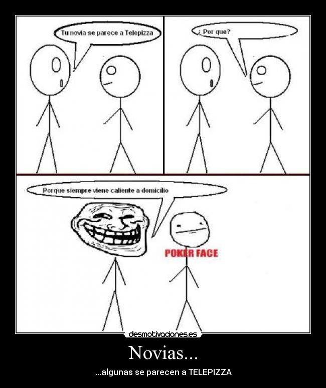 Novias... - ...algunas se parecen a TELEPIZZA