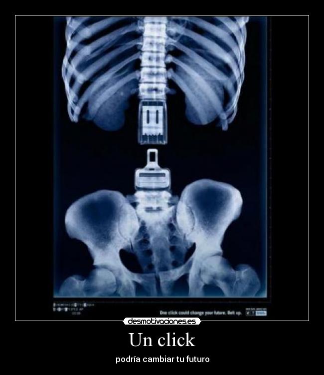 Un click - podría cambiar tu futuro