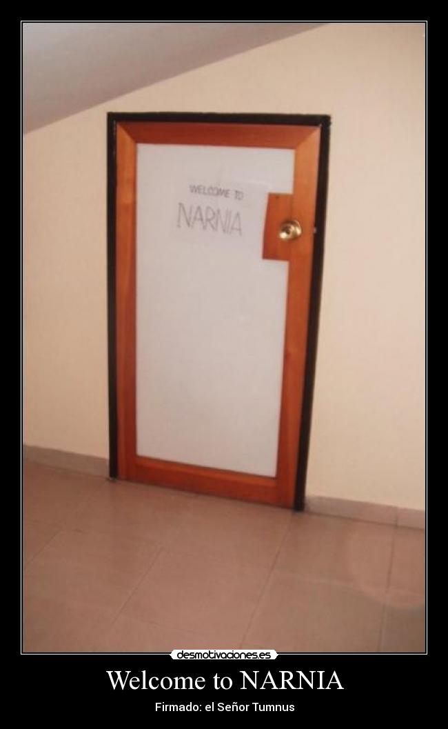 Welcome to NARNIA -