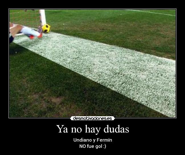 Ya no hay dudas - 
