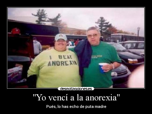 Yo vencí a la anorexia -