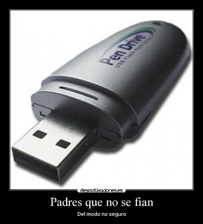 Padres que no se fian -