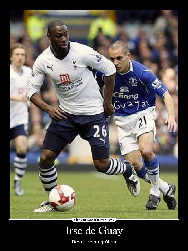 Irse de Guay - Descripción gráfica
