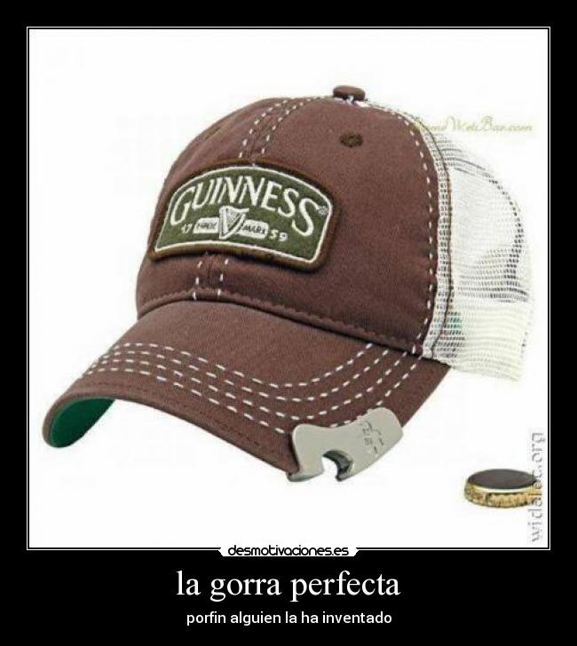 la gorra perfecta - porfin alguien la ha inventado