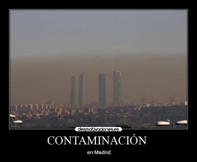 CONTAMINACIÓN -