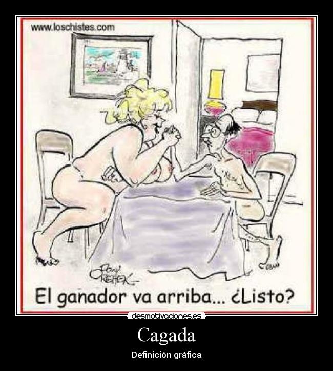 Cagada - Definición gráfica
