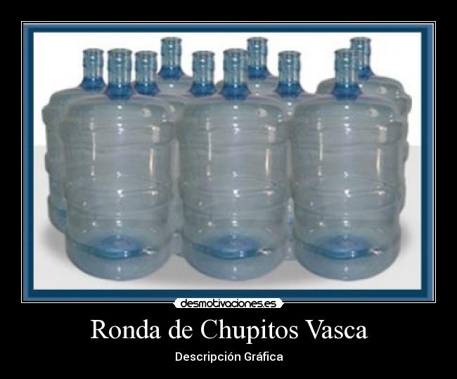 Ronda de Chupitos Vasca - Descripción Gráfica