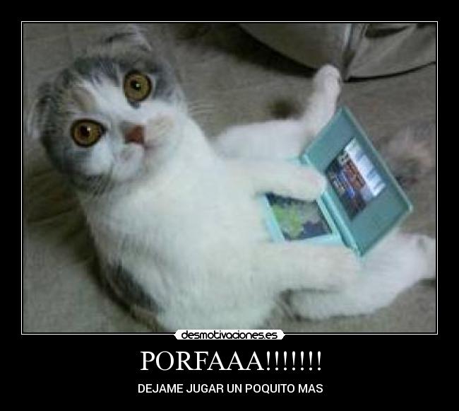 PORFAAA!!!!!!! - DEJAME JUGAR UN POQUITO MAS