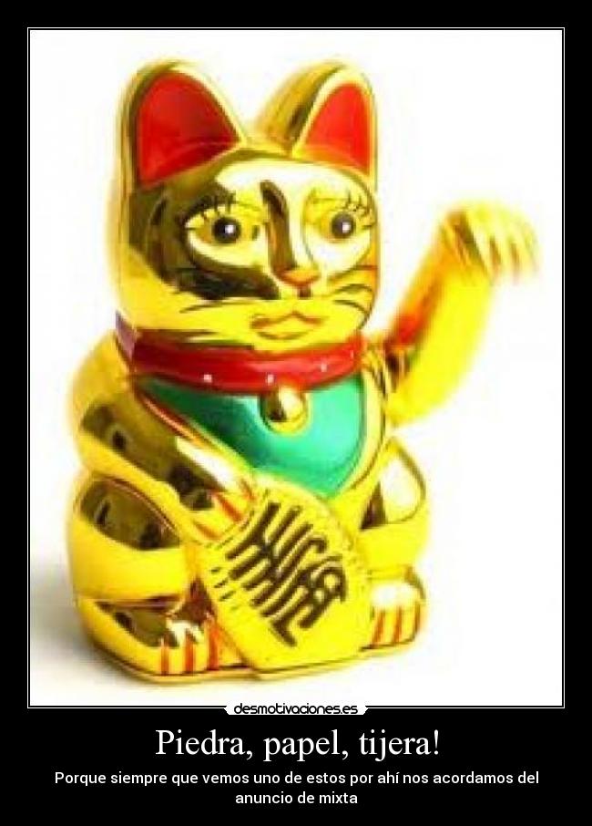 Piedra, papel, tijera! -