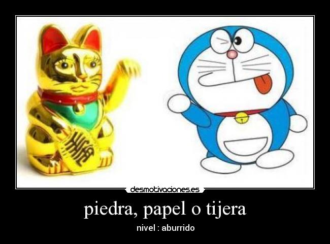 piedra, papel o tijera - nivel : aburrido