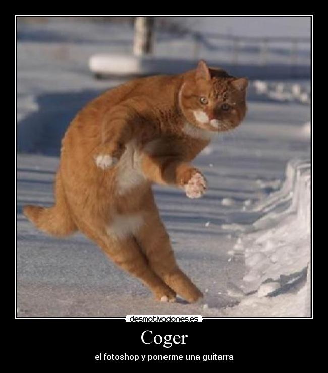 Coger - el fotoshop y ponerme una guitarra