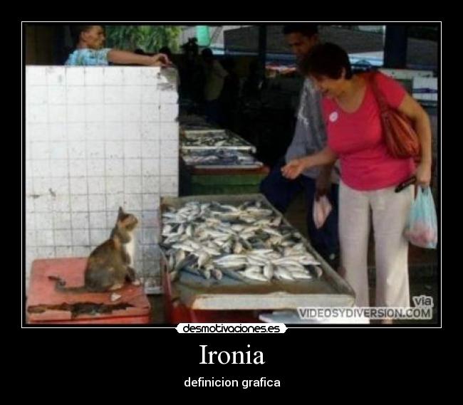Ironia - definicion grafica