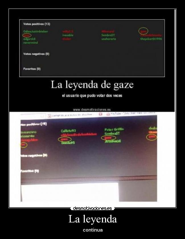 La leyenda - continua