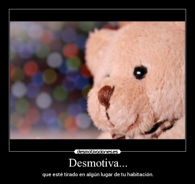 Desmotiva... -