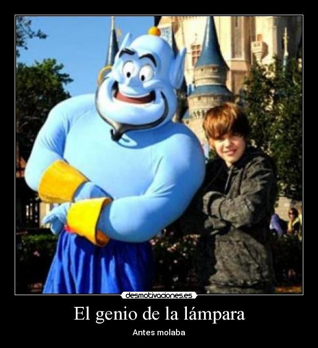 carteles genio justin desmotivaciones