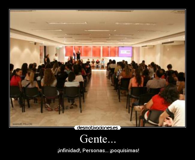 Gente... -